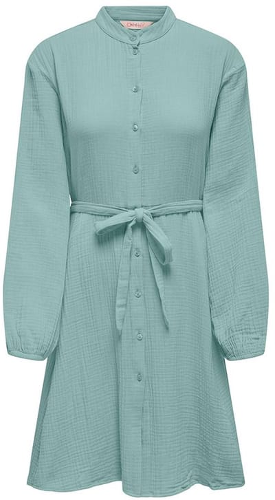 ONLY - ONLTHYRA LS BUTTON BELT DRESS WVN CS - Meisjes - Mini jurken