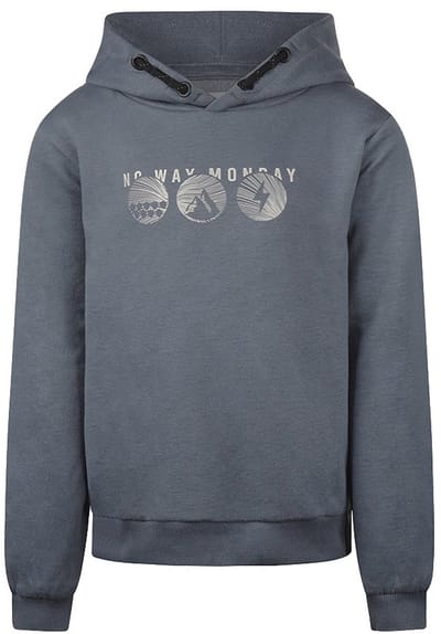 No Way Monday Jongens Trui - Mid blue