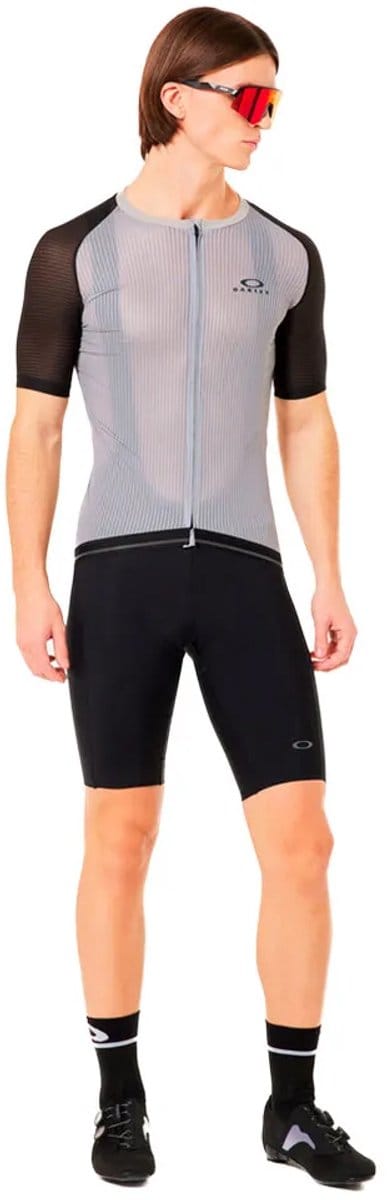 Oakley Apparel Endurance Ultra Lite Korte Mouw Wielertrui Grijs XL Man