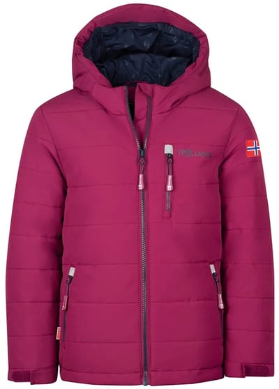 Trollkids Hemsedal Xt Jas Paars,Roze 92 cm Kinderen