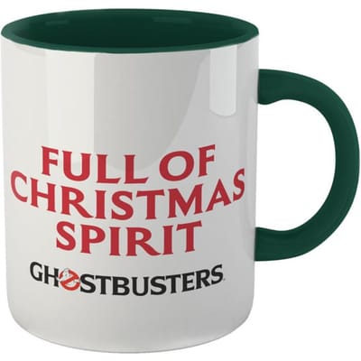 Ghostbusters Full Of Christmas Spirit Mug - Green