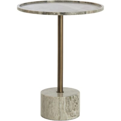Light & Living - Bijzettafel CIVITA - Ø37x49 cm - Bruin
