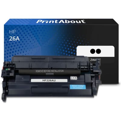 PrintAbout huismerk Toner 26A (CF226AD) Zwart Multipack Geschikt voor HP