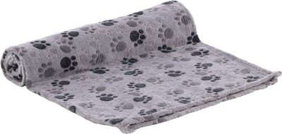 Flamingo Pablo - Deken Honden;katten - Fleece Deken Pablo Grijs Poot 100x150cm - 1st - 131497 - 1st