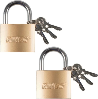 2x Kinzo hangslot 50 mm