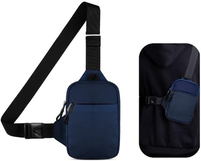 Dailygoods - Crossbody Tas, Sling Tas, Schoudertassen, Sling Rugzak, Schoudertas, Messenger Tas Met Verstelbare, Mannen Dames Meisjes Jongens Reizen Daypack, Voor Dagelijks Gebruik