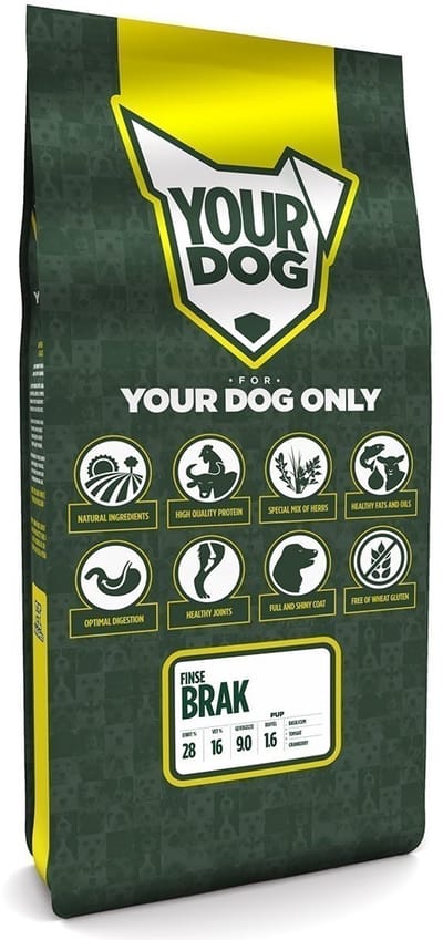 Yourdog Finse brak Rasspecifiek Puppy Hondenvoer 12kg | Hondenbrokken