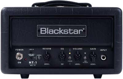 Blackstar HT-1RH MKIII - 1w, Buizen Gitaarversterker top - zwart