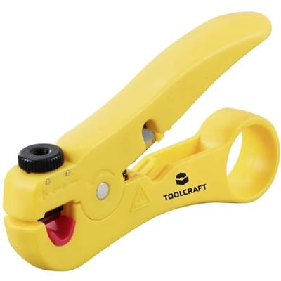 TOOLCRAFT TO-9627696 Kabelstripper Universeel Geschikt voor: UTP-datakabel, STP-datakabel 3.5 tot 9 mm