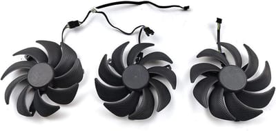 Grafische Kaart Ventilator - GPU Fan - Koeling Componenten - 4-Pin Connector - 105mm - Zwart