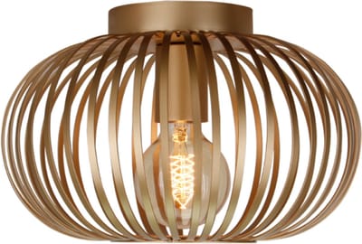 Chericoni Curvato Plafondlamp - 1 lichts - Ø30cm - E27 - Goud