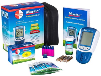 Swiss Point Of Care - Mission Cholesterolmeter 3-in-1 - Cholesterol
