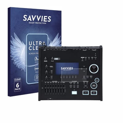 Savvies - Screenprotector voor Roland V71 - Folie Beschermfolie transparant 6 Stuks