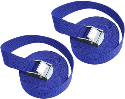 Sjorband 2,5 cm x 2 m sjorband met gesp (donkerblauw)