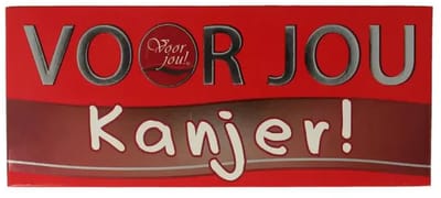 Voor jou chocoreep 'Kanjer'  - 70 gr