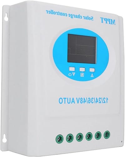 Zonne Laadregelaar - Intelligente Batterijregelaar - Energie Beheer - MPPT Technologie - 150A - Wit