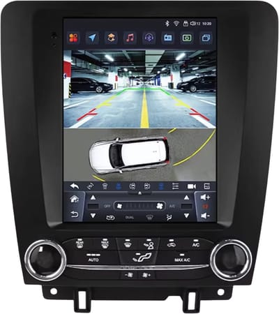 Autoradio met bluetooth - Carplay - Voor Ford Mustang (2010-2014) - Geschikt voor Apple en Android - Stereo - Navigatie - Navigatiesysteem auto