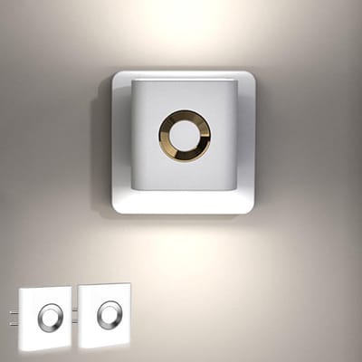 Nachtlamp met Bewegingssensor (2 Stuks) - Stekkerlamp Warm Wit Dimbare Verlichting