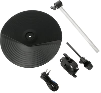 Bekkenpad 12 inch - incl. houder, klem en bekabeling - Fazley DDK-006