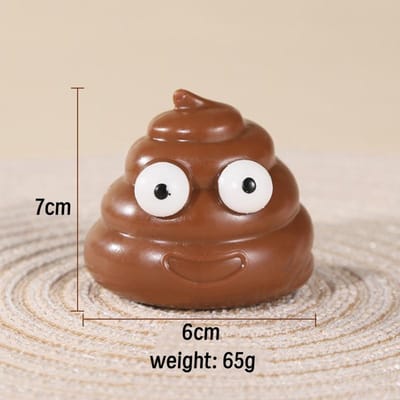 Schattig Fidget Knijp Poep Speelgoed Stressballen Stressverlichting Sensorisch Grappige Poep Vorm Kinderen Volwassenen Fidget Grap Plagerij Speelgoed Feestartikelen