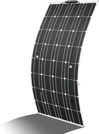 Zonnepaneel 12 V Flexibele 100 W Laadregelaar Monokristallijne Solar 12 V Ultralight Slim Waterdicht Voor RV Rooftop Boot