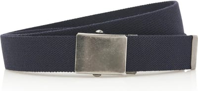 Timbelt Koppelriem Stretch Navy Blauw