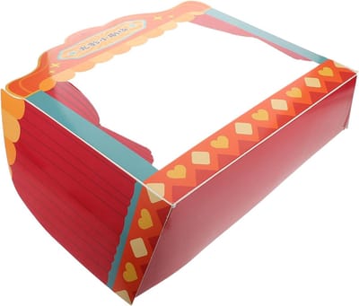 Schaduwpoppentheater - Chinees Poppenspel - Fantasierijk Spel - Artistieke Knutselprojecten - 39 x 36.5 x 16 cm - Multi