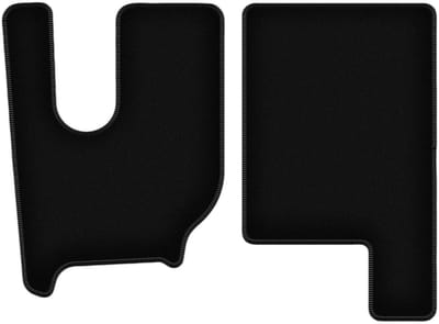 Wielganizator WLG-BASIC Serie - Auto Vloermat - Zwart - Geschikt voor Renault T. vrachtwagen