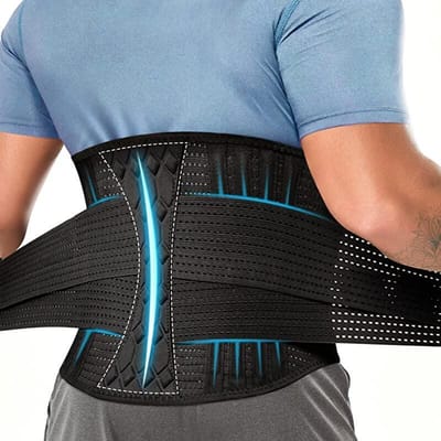 Ademende Lendensteunband Orthopedische Taille Trainer Wervelkolom Decompressie Rugpijn Verlichting Korset XL