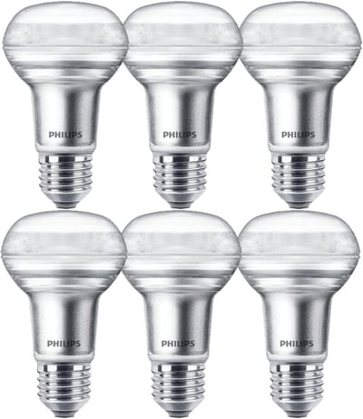 Philips CorePro LEDspot R63 E27 3W 2700K 210lm 230V - Warm Wit - Per doos á 6 stuks