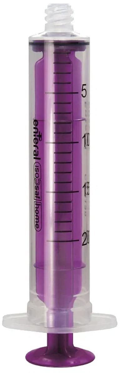 GBUK ENFIT Voedingsspuit 20ml single patient - Steriel verpakt 10 stuks