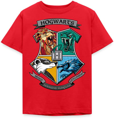 Harry Potter Hogwarts Logo T-Shirt Kinderen