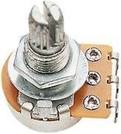 Yellow Parts EZ1197A Small Volume Potmeter 250K Logaritmisch (Klein, A250K)