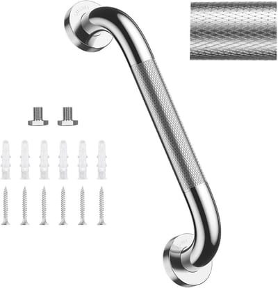 Non-slip Shower Handle voor Badkamer - 40 cm, Veiligheidssteun voor Senioren en Gehandicapten