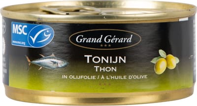 Grand Gérard Tonijn in olijfolie 3 blikken x 160 gram