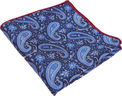 Pochet Paisley - Blauw - Sorprese - pochette - heren - model 4