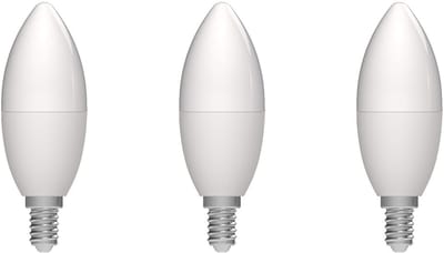 Avide E14 LED Lamp 2.9W - Kaarslamp B35 - Zuinig + Hoge Lichtopbrengst 470lm - Warm Wit Licht - Vervangt 40W - 3 stuks