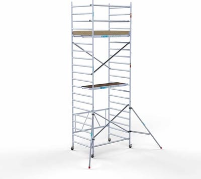 Combi kamersteiger 135 cm breed 6.5m werkhoogte