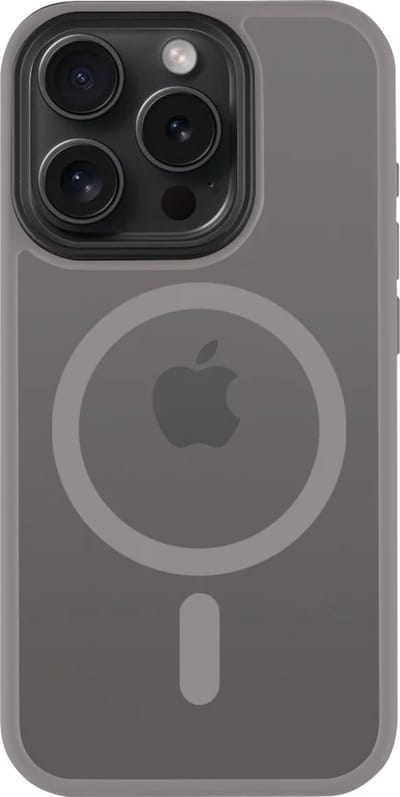 Tactical iPhone 15 Pro MagForce Hyperstealth Cover – Hoesje – Light Grey