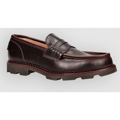 Pompeii Modena Leather Slip Ons bruin