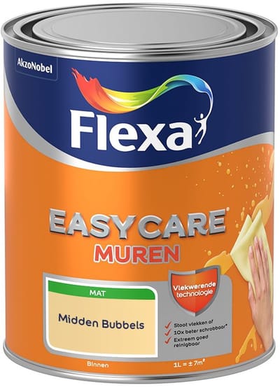Flexa - Easycare Muren - Midden Bubbels - Mengverf - 1 L