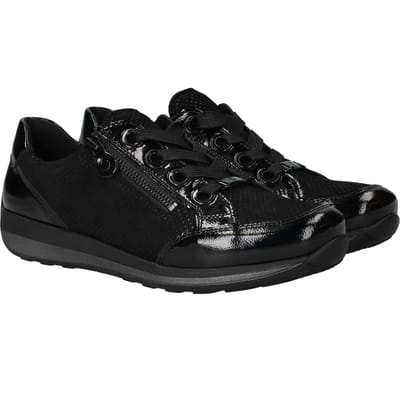 Ara - 1244587 - Lage sneakersDames sneakers - Kleur: Zwart - Maat: 36