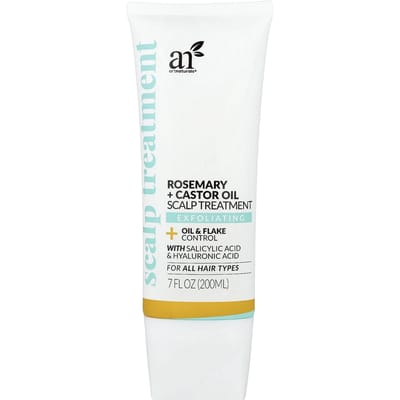 Rozemarijn + Ricinusolie Hoofdhuidbehandeling, Alle Haartypes, 200 ml (7 fl oz) white