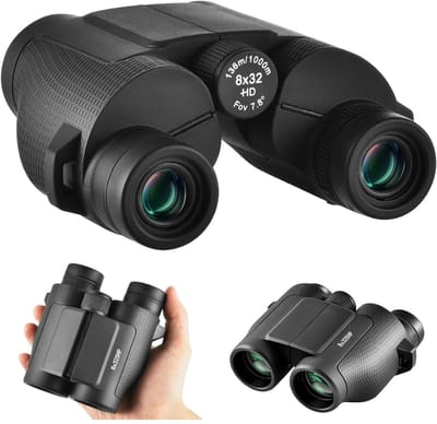 Famanu – Kleine verrekijker 8 x 32 - compact en scherp zicht - ideaal voor vogelobservatie en outdoor gebruik