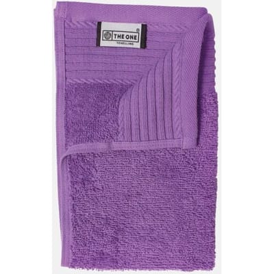 The One Towelling Classic Gastendoek - 30 x 50 cm - Kleine handdoek - Hoge vochtopname - 100% Gekamd katoen - Paars