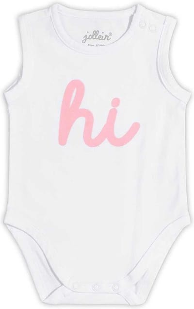 Jollein Kado Romper mouwloos 62/68 Hi pink