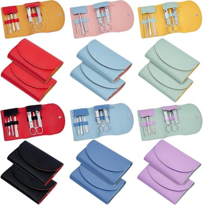 Manicure Set - Nagelverzorging - Persoonlijke Verzorging - Roestvrij Staal - 18 Delig - Niet gespecificeerd