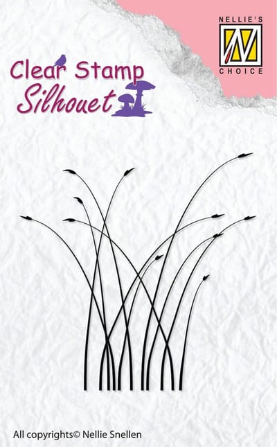 SIL032 Nellie Snellen clearstamp - Stempel Bloeiende Gras