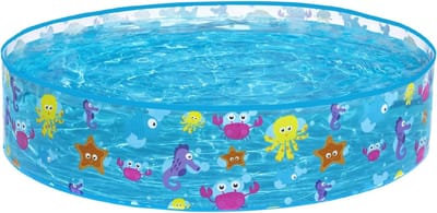 ZMR® Hondenzwembad - Hondenzwembaden - Hondenzwembad Opvouwbaar - Blauw - 122cm x 122cm x 25cm