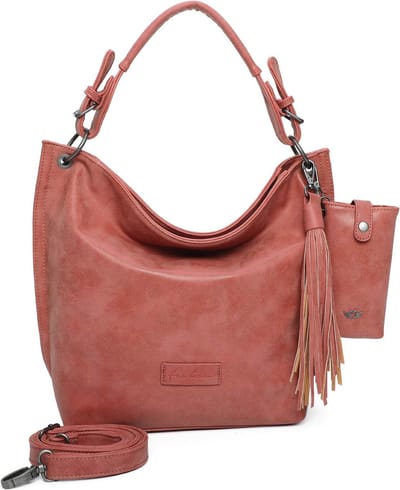 Fritzi aus Preußen Shopper Schoudertas Vintage Fritzi01 Hobo Burn Oranje